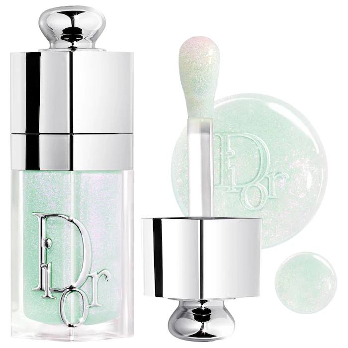 Sephora -DIOR Lip Glow Oil Hydrating High-Shine Gloss- Color 086 Minty