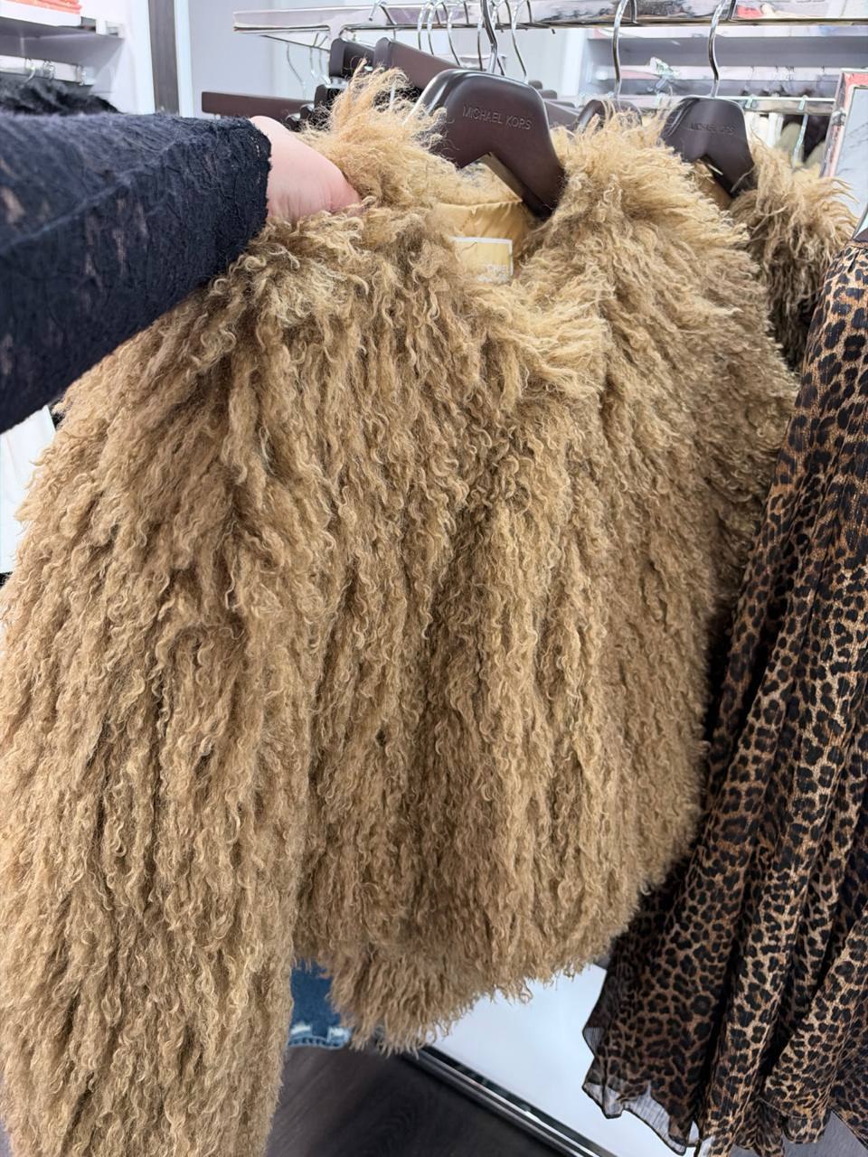 Mk - Roupa Faux Shearling Jacket