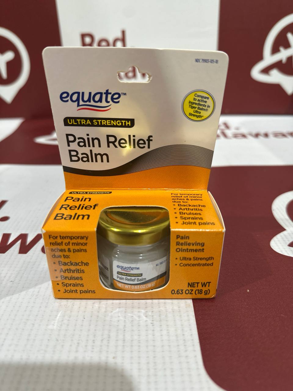 Equate pain relief balm(E2)