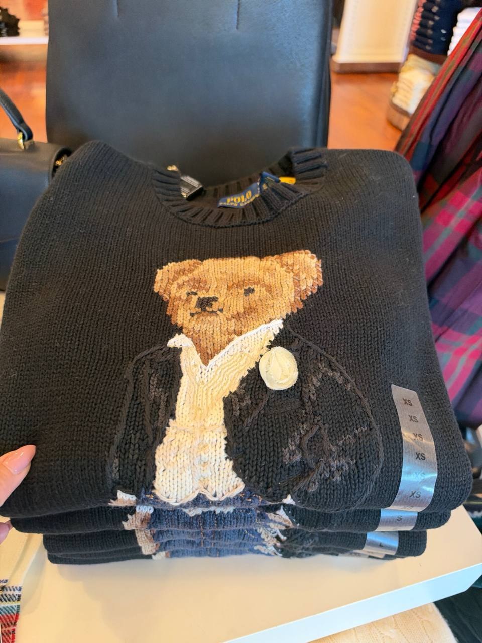 PRL Fem - Sweater Manga Longa Bear
