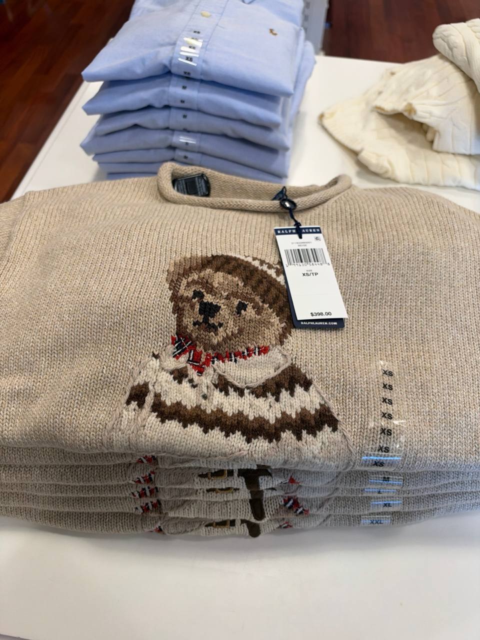 PRL Fem - Sweater Manga longa Bear