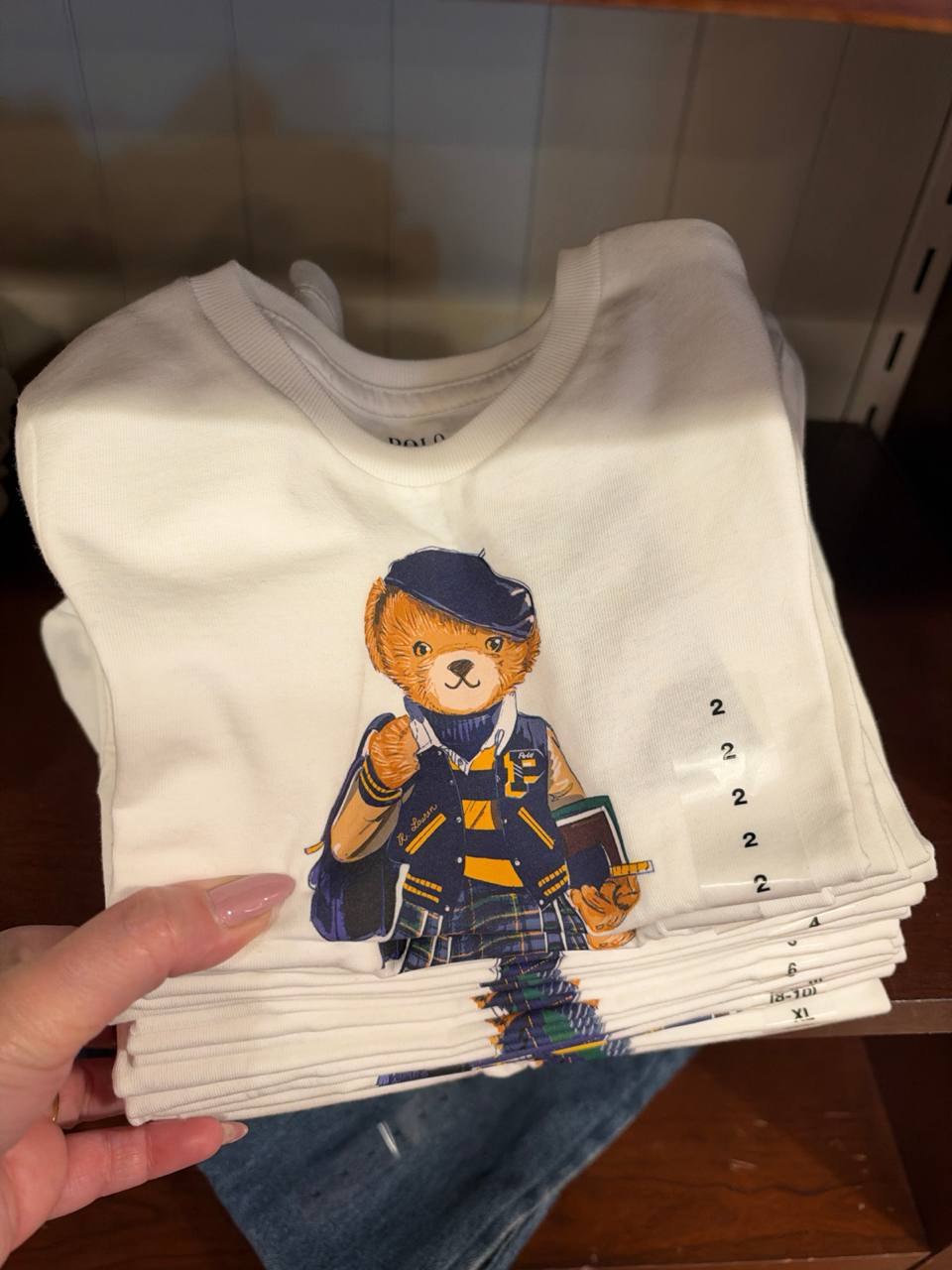 PRL Kids Girl - Camiseta Manga Curta Bear