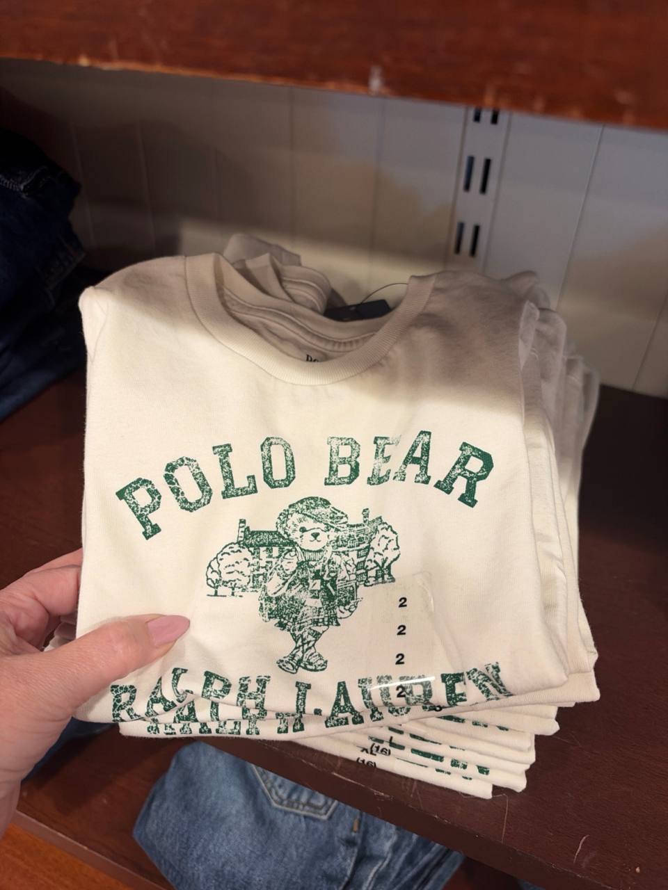 PRL Kids Girl - Camiseta Manga Curta Bear