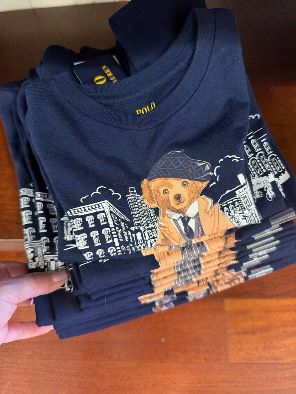 PRL Kids Girl - Camiseta Manga Curta Bear