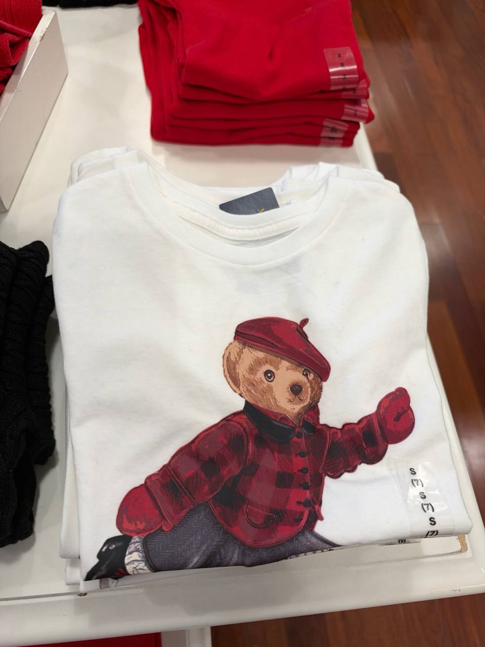 PRL Kids Girl - Camiseta Manga Curta Bear
