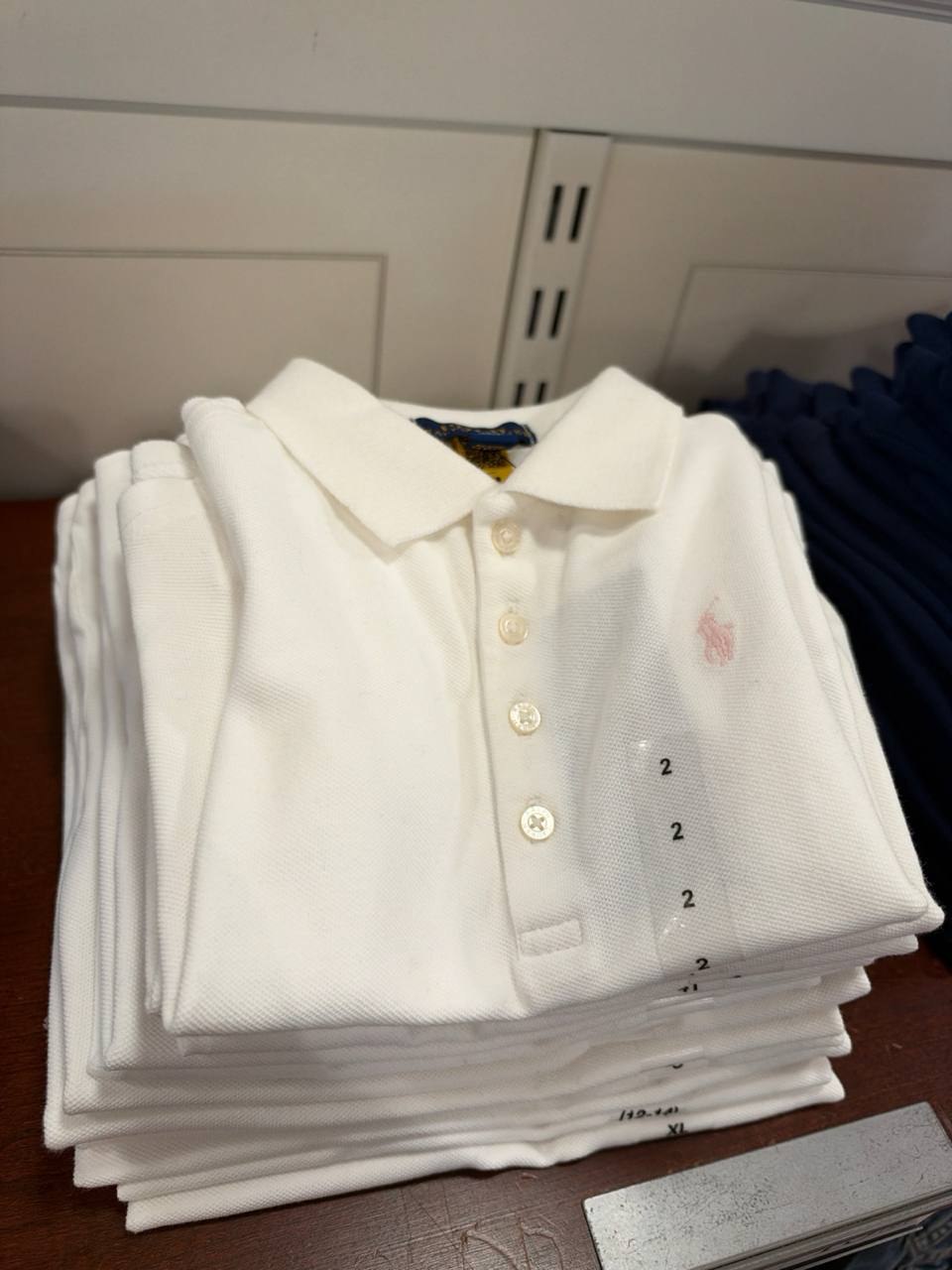 PRL Kids Girl - Camisa Polo Manga Curta