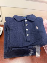 PRL Kids Girl - Camisa Polo Manga Curta