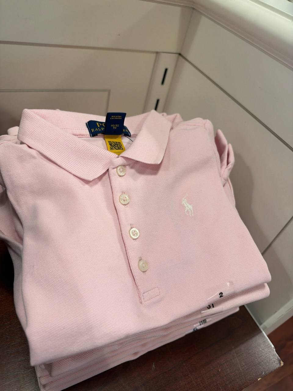 PRL Kids Girl - Camisa Polo Manga Curta