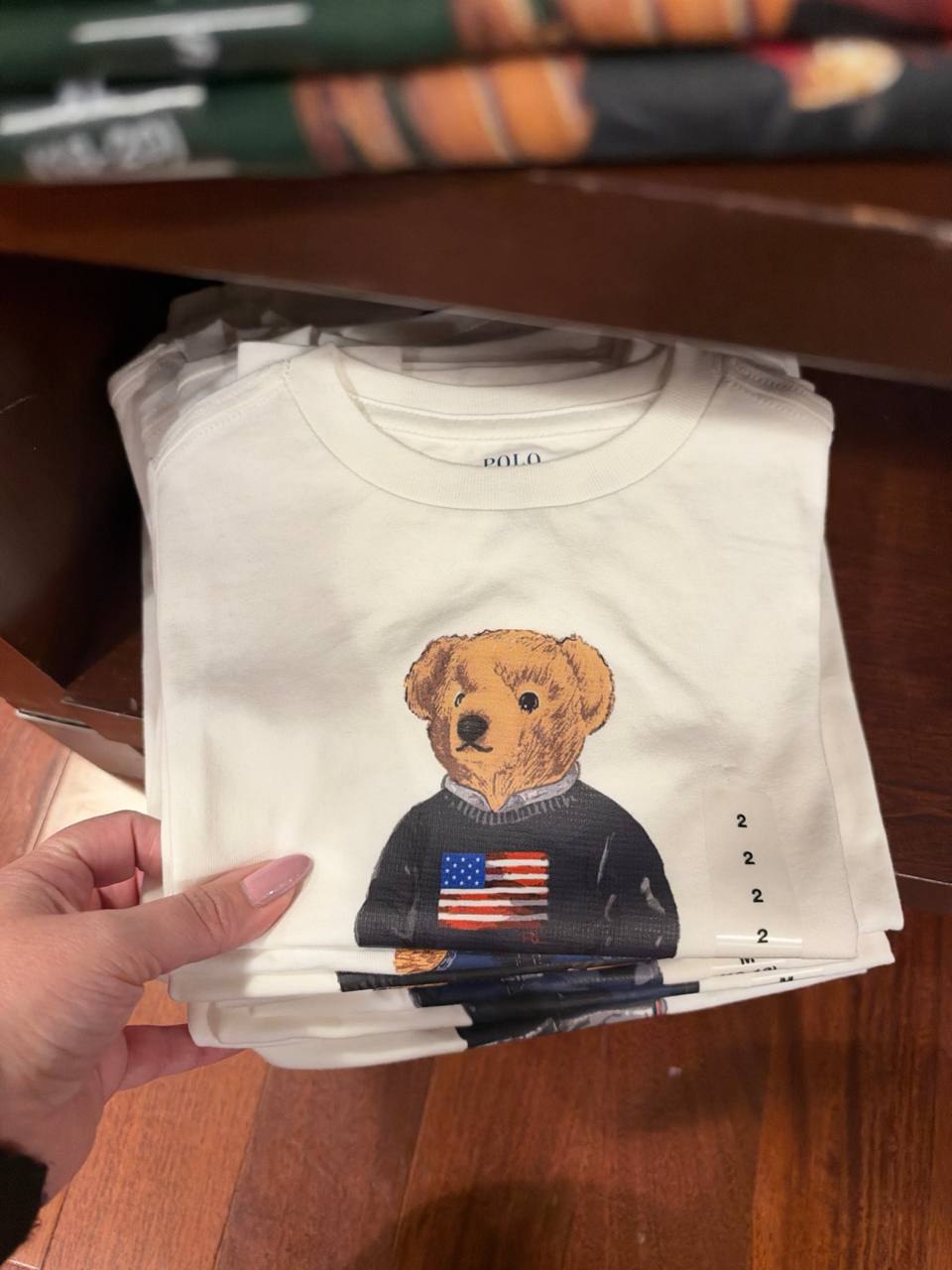 PRL Kids Boy - Camiseta Manga Curta Bear
