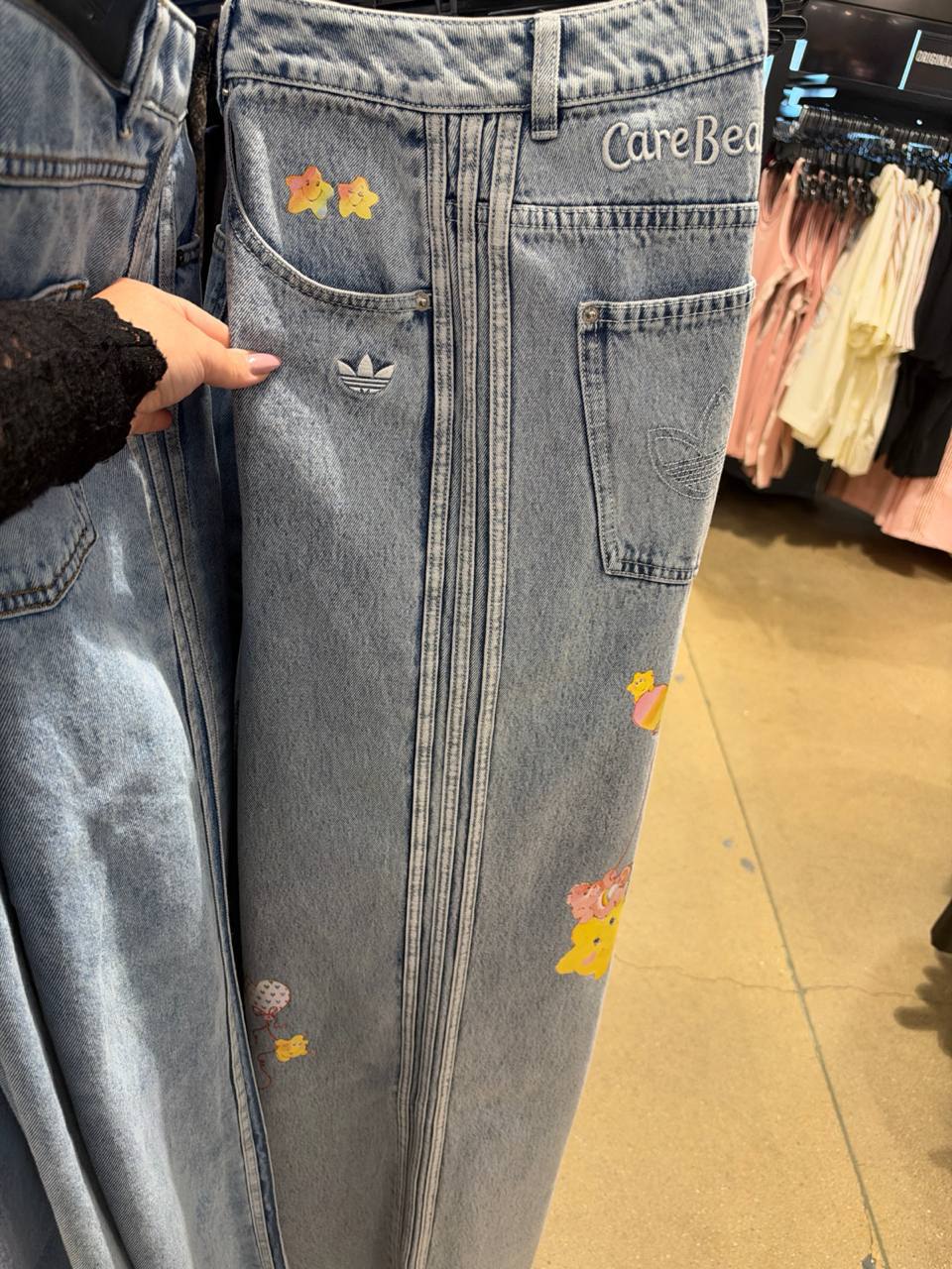 Adidas Fem- Calça Jeans