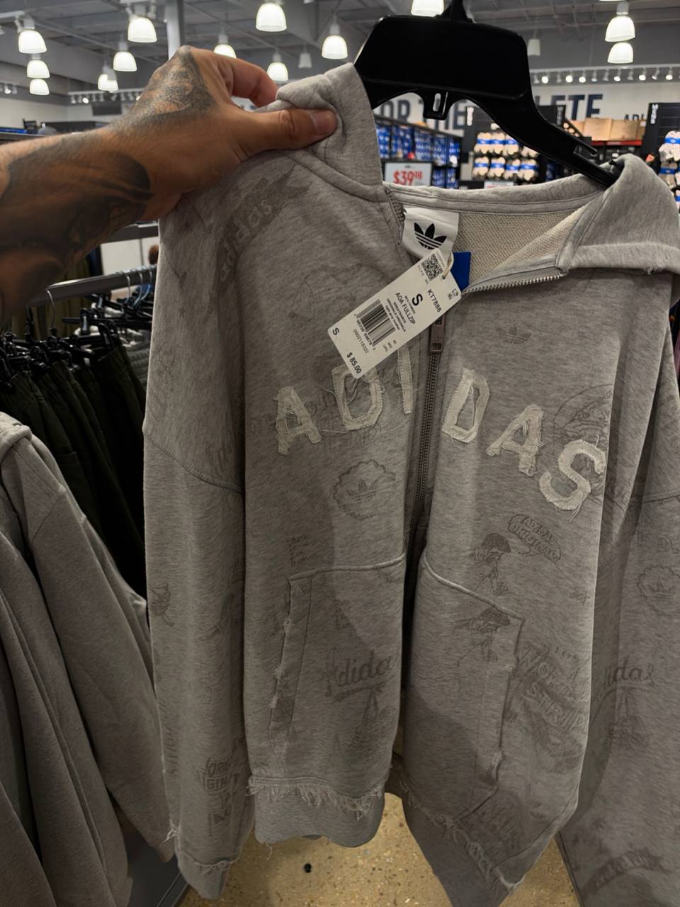 Adidas Masc- blusa de moletom